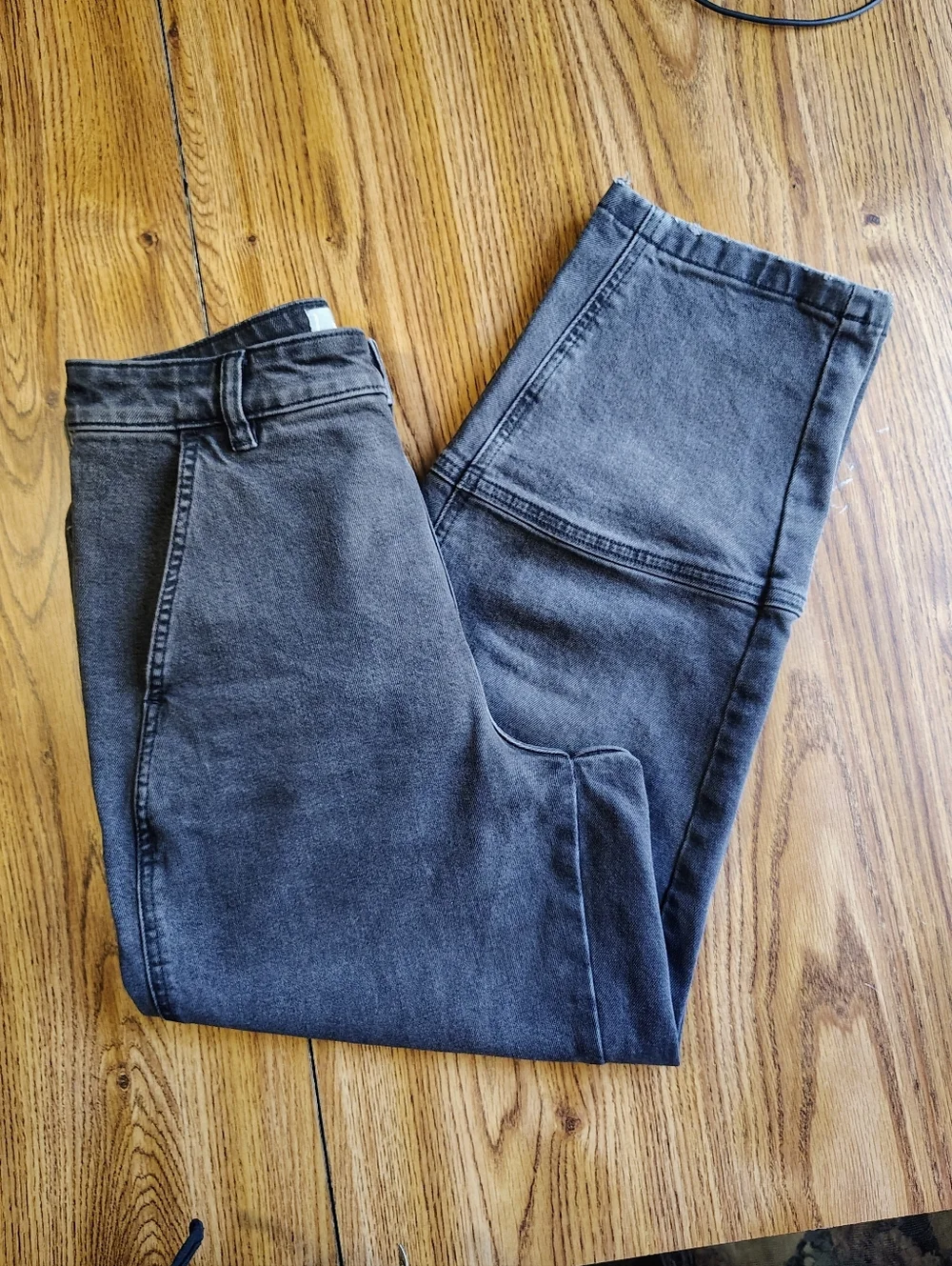 Everlane Utility Barrel Jeans Organic Cotton, Women's, Washed Black size 27. - Picture 4 of 16